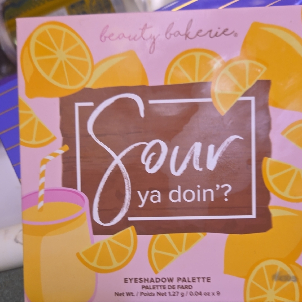 Beauty Bakerie Sour Ya Doin'? Eyeshadow Palette - Pink and Yellow